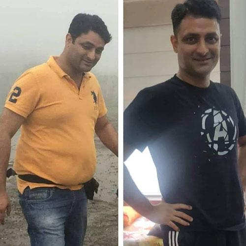 weight loss - after before