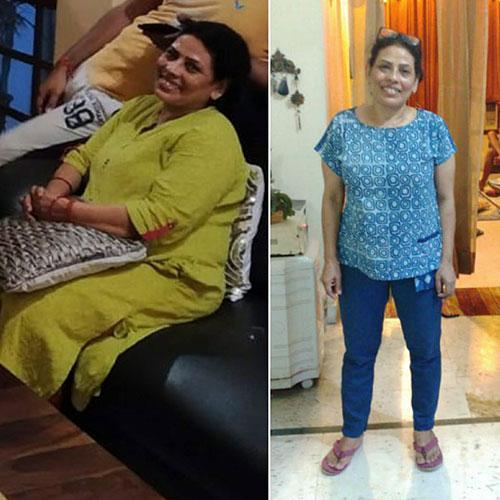 weight loss - after before